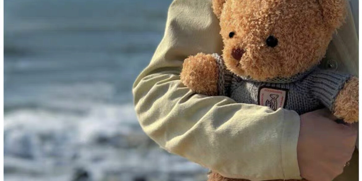 Custom Stuffed Teddy Bear with Birthday Hat Plush Toy