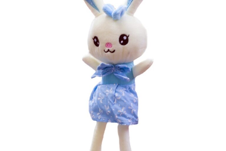 Love-themed couple bunny stuffed rabbit toy