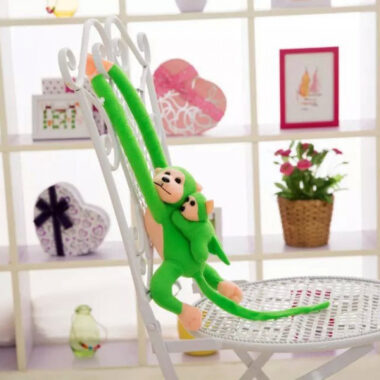 Soft Long Arm Monkey Curtain Tieback Plush Toy