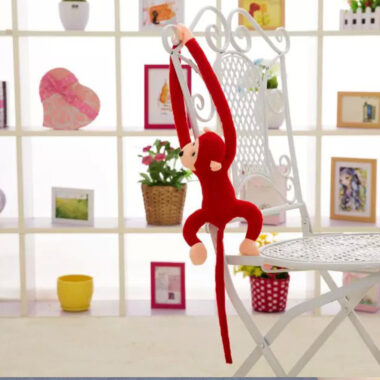 Soft Long Arm Monkey Curtain Tieback Plush Toy
