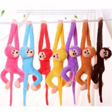 Soft Long Arm Monkey Curtain Tieback Plush Toy