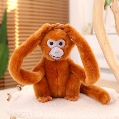 Long Arm Stuffed Monkey Toy Curtain Tieback