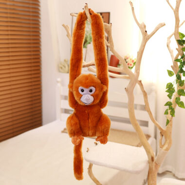 Long Arm Stuffed Monkey Toy Curtain Tieback