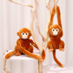 Long Arm Stuffed Monkey Toy Curtain Tieback