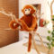 Long Arm Stuffed Monkey Toy Curtain Tieback