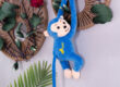 Hanging Long Arm Plush Banana Monkey Toy
