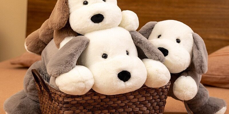 Dudu Dog Cartoon Plush Puppy Toy for Kids or Gifts