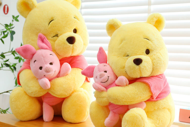 Custom Cartoon Plush Bear Piglet Winnie Toy Gift
