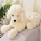 Elegant Stuffed Poodle Plush Dog Toy for Girls Gift or Bed Decor