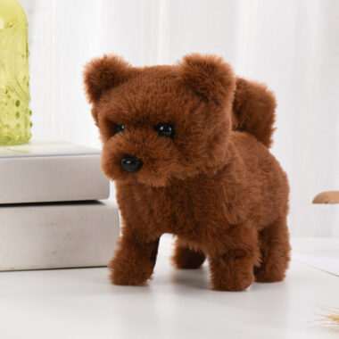 Walking Custom Stuffed Electric Dog Toy for Kids