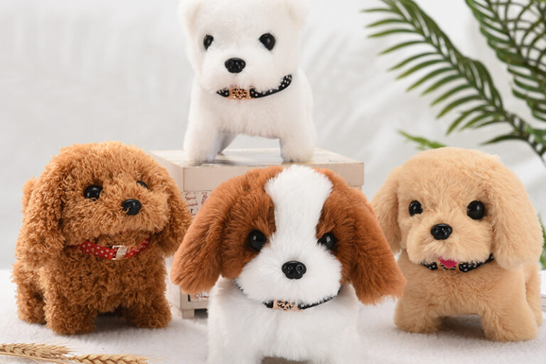 Walking Custom Stuffed Electric Dog Toy for Kids
