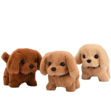 Walking Custom Stuffed Electric Dog Toy for Kids