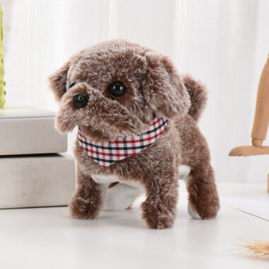 Walking Custom Stuffed Electric Dog Toy for Kids