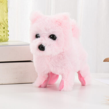 Walking Custom Stuffed Electric Dog Toy for Kids